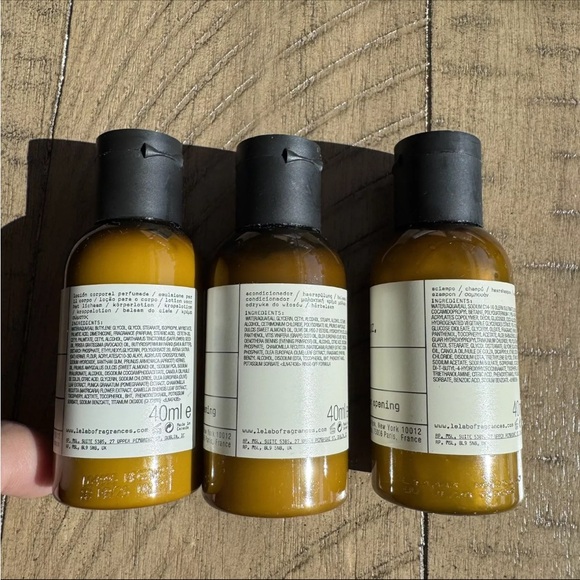 Le Labo Santal 33 Travel Set: Lotion, Shampoo, Conditoner, Soap - Lot of 20 - Picture 3 of 9